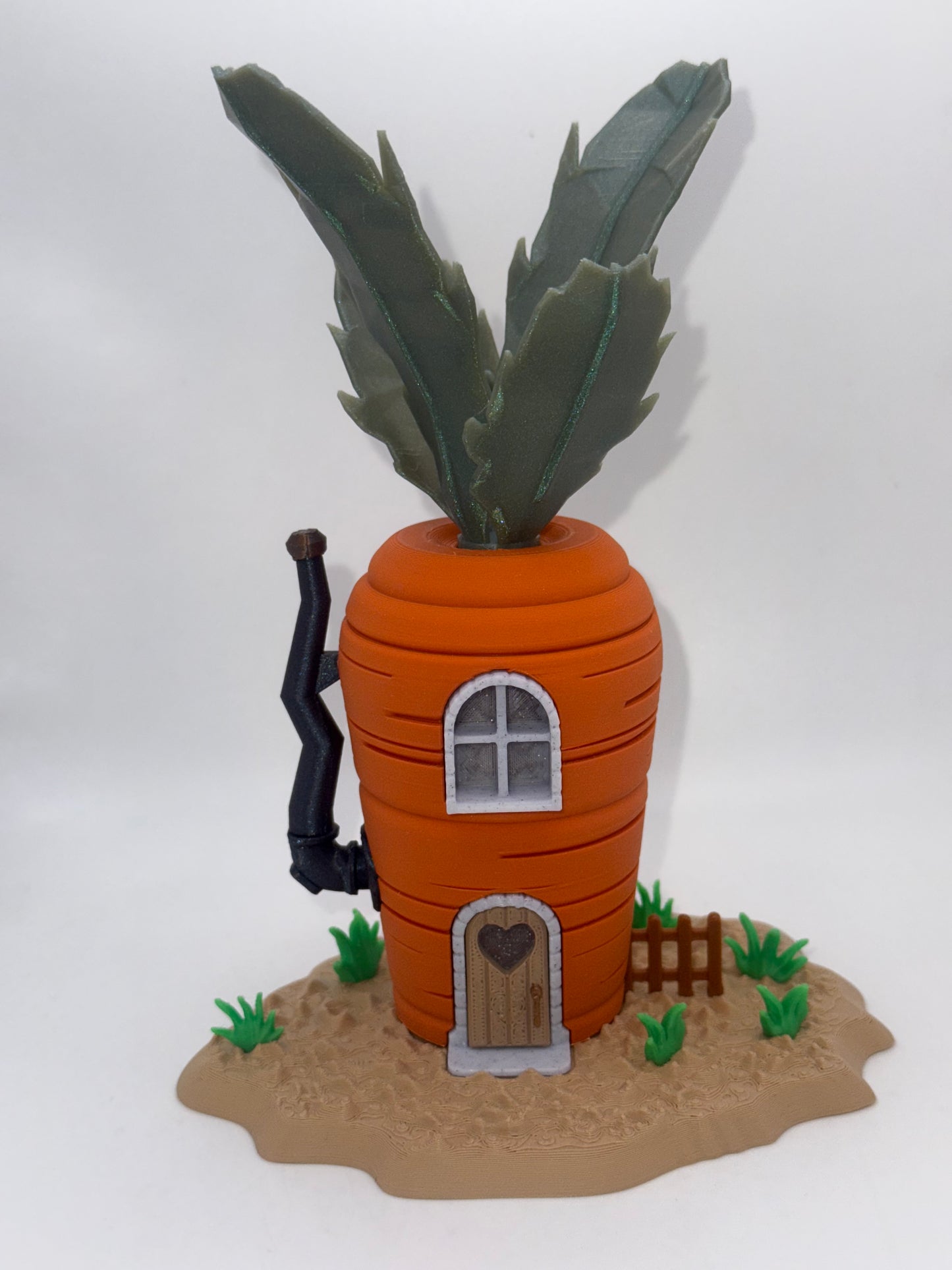 Gnome/Fairy Garden Carrot House