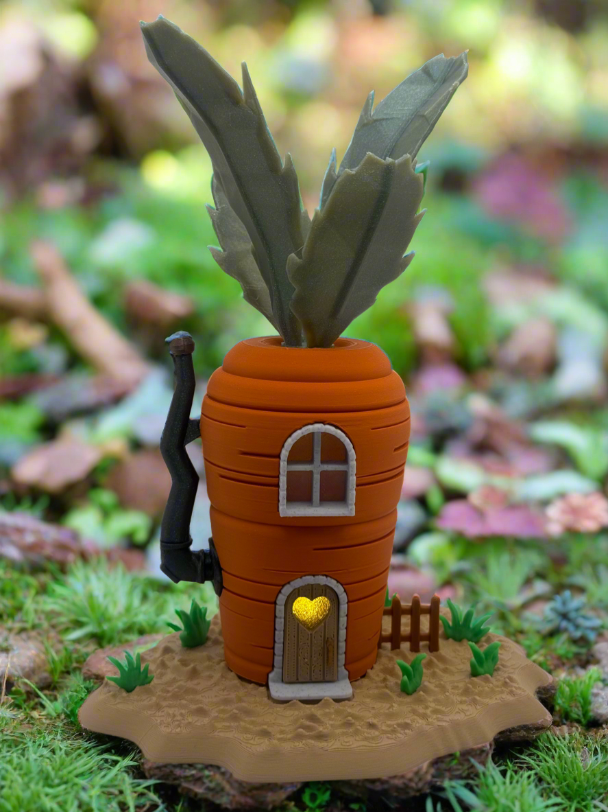 Gnome/Fairy Garden Carrot House