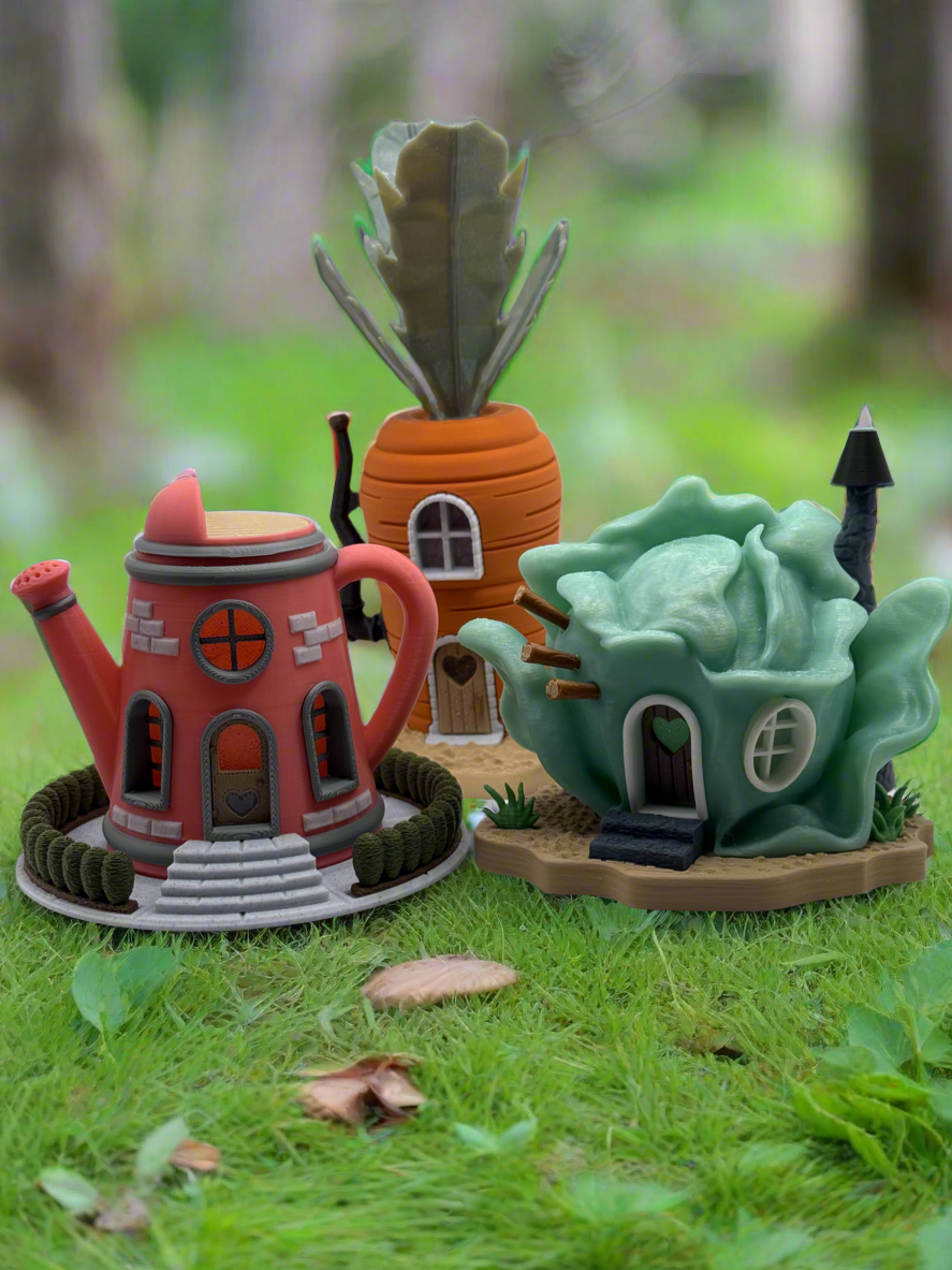 Gnome/Fairy Garden Carrot House