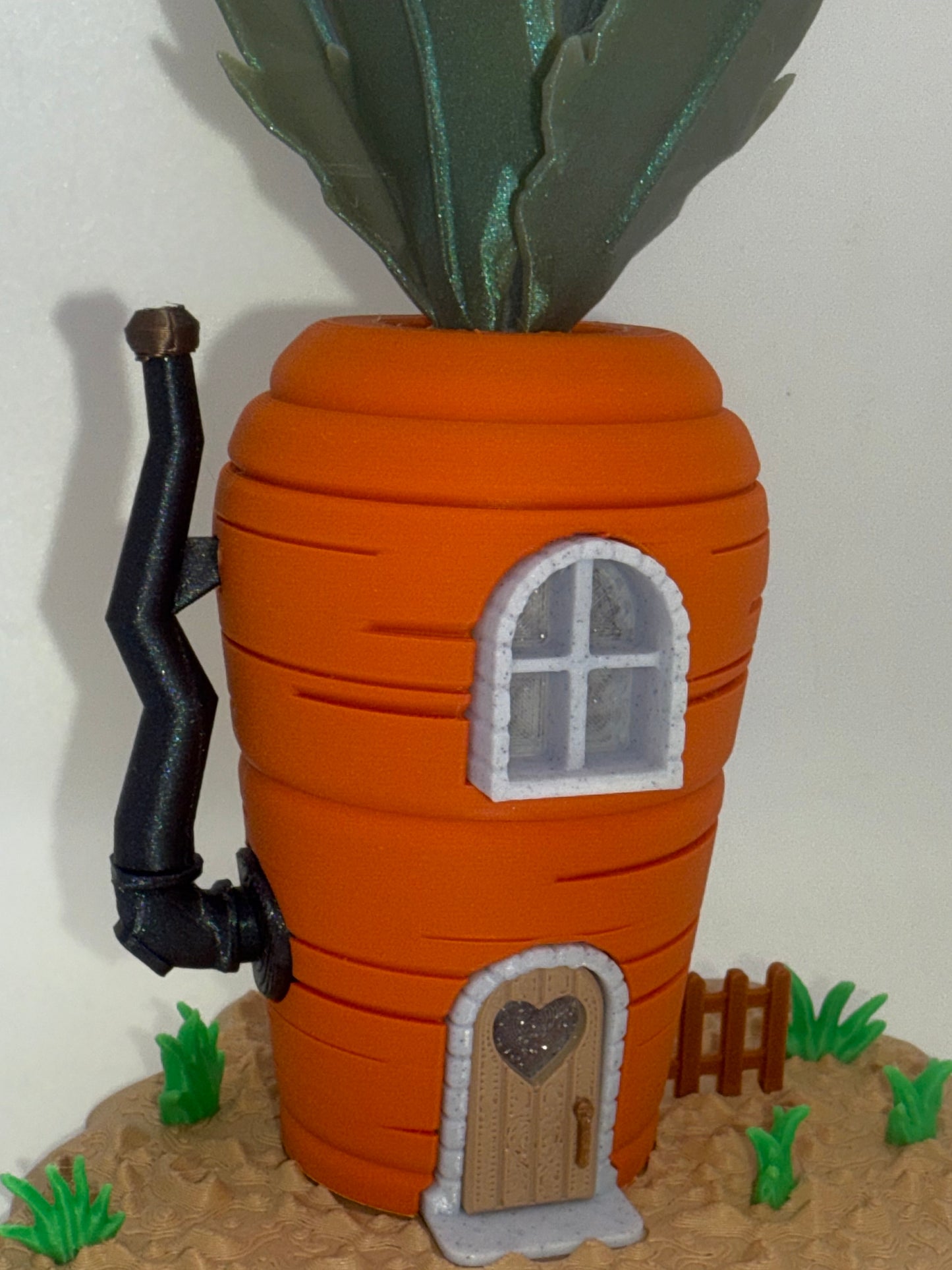 Gnome/Fairy Garden Carrot House
