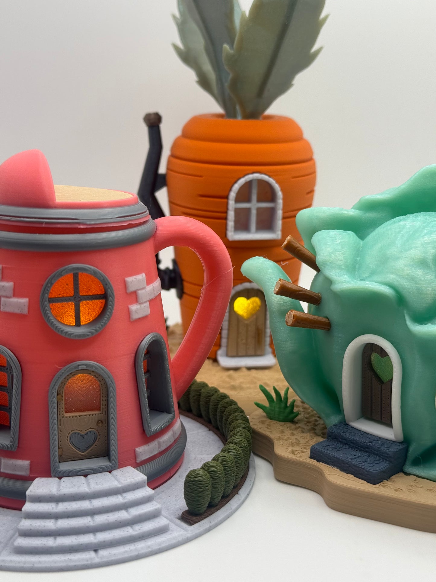 Gnome/Fairy Garden Carrot House