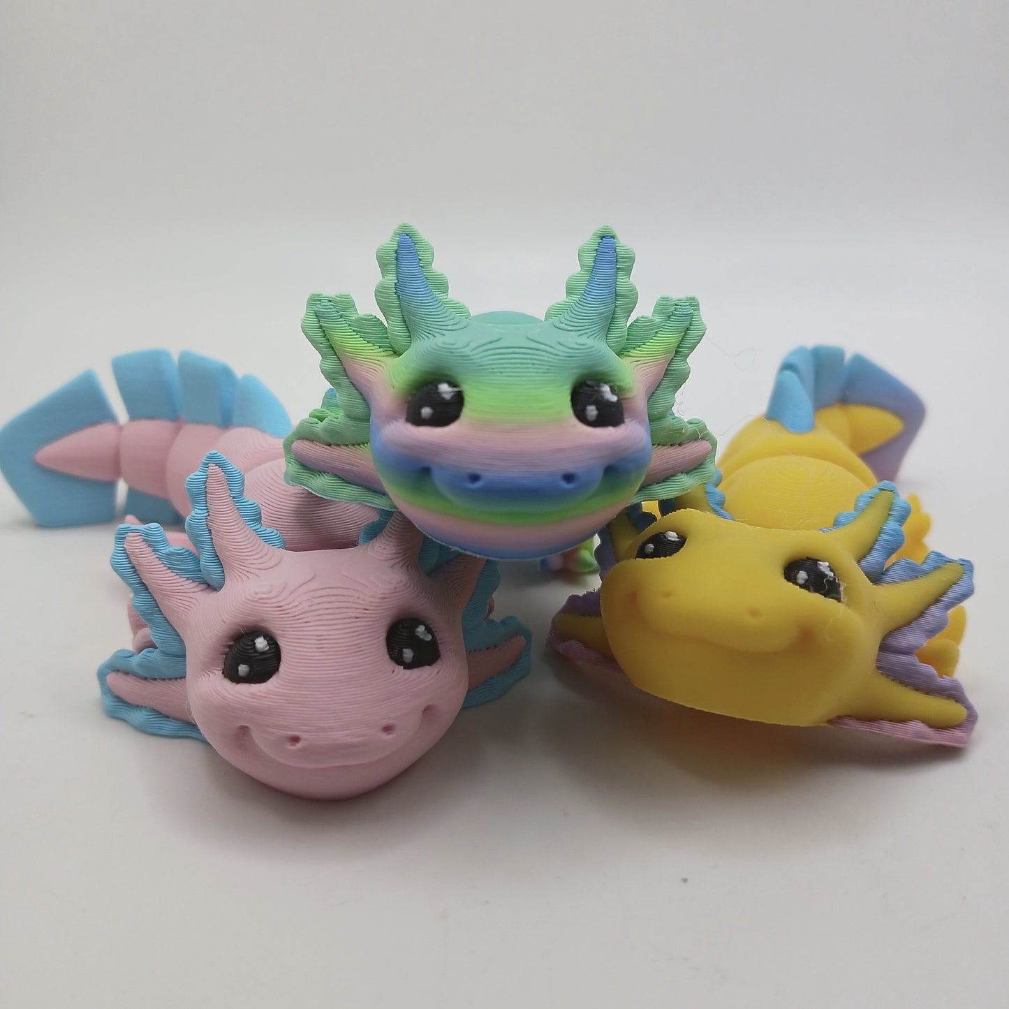 Axolotl Figurine or Key Chain