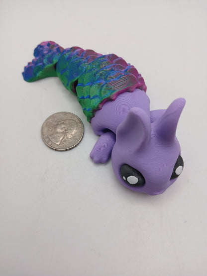 3d Printed Desk Merbunny Figurine