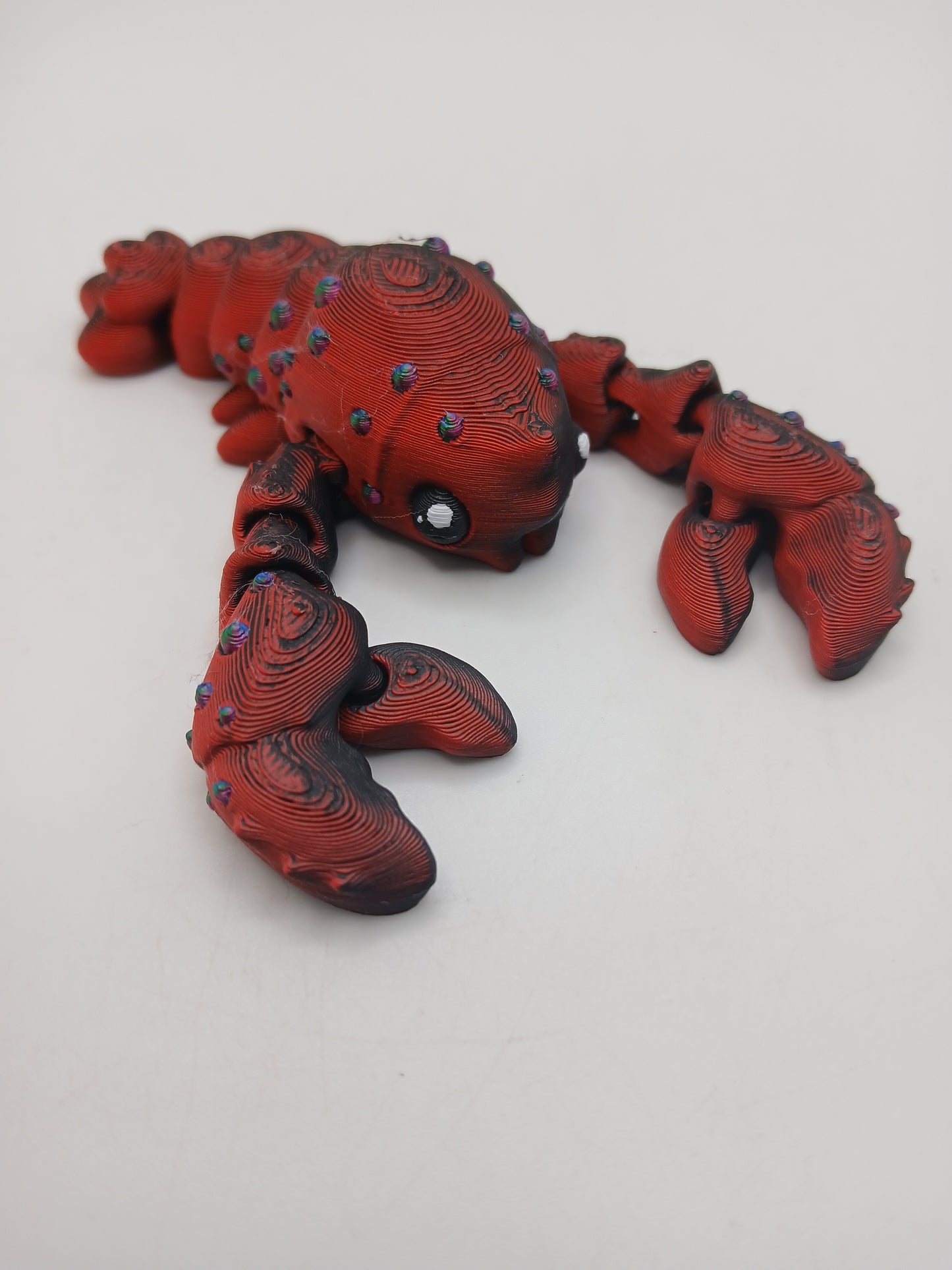 3D printed lobster and bucket desk buddy