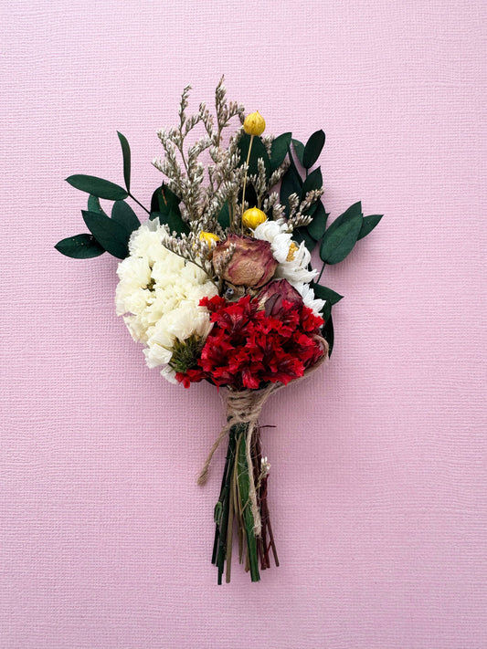 Mini Bouquet Pattern D WIth Vase