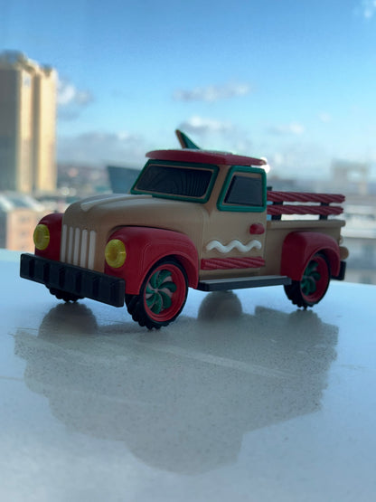 Christmas Gingerbread Truck