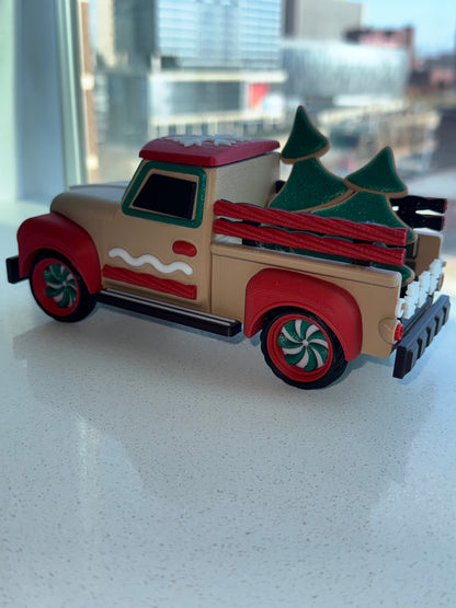 Christmas Gingerbread Truck
