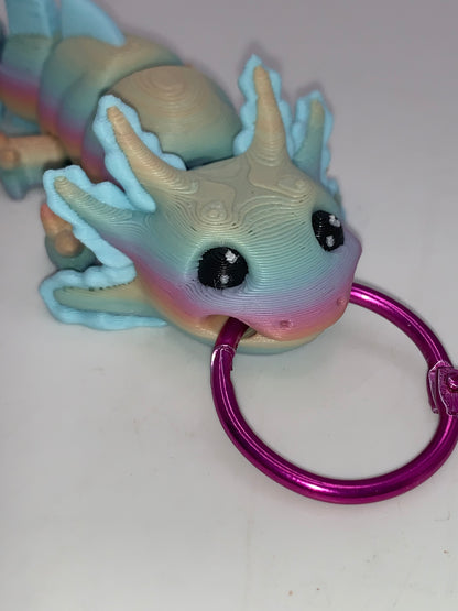 Axolotl Figurine or Key Chain