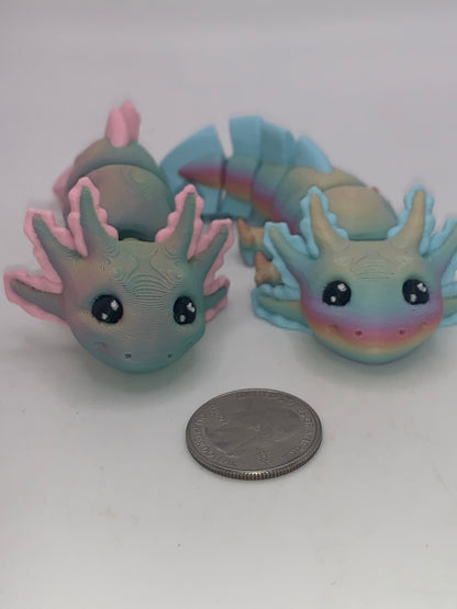 Axolotl Figurine or Key Chain