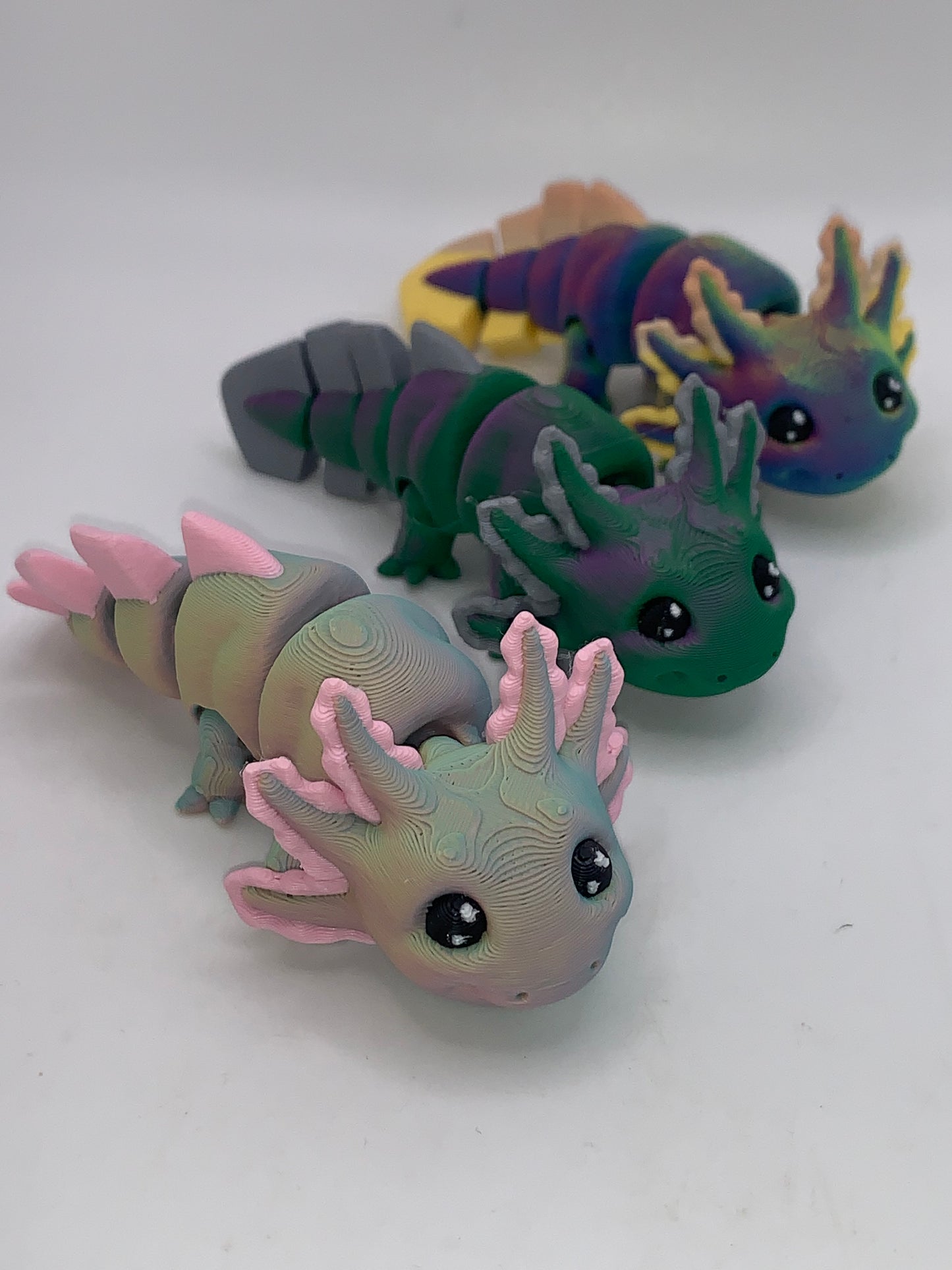 Axolotl Figurine or Key Chain