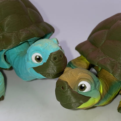 MMM Baby and Adult Tortoise Figurines and or Key Chains